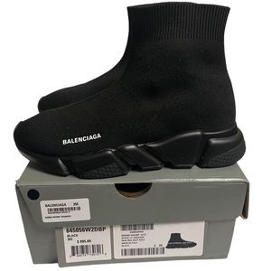 Balenciaga Black IT39 W39 Women Speed Trainers